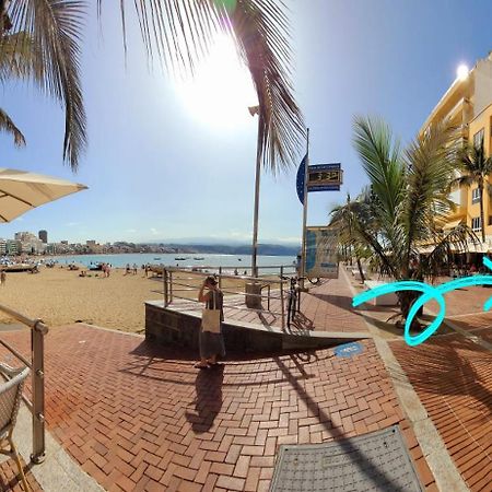 Casita Canaria Playa Beachfront Access & Lateral Ocean View With Terrace Las Palmas de Gran Canaria Exterior foto