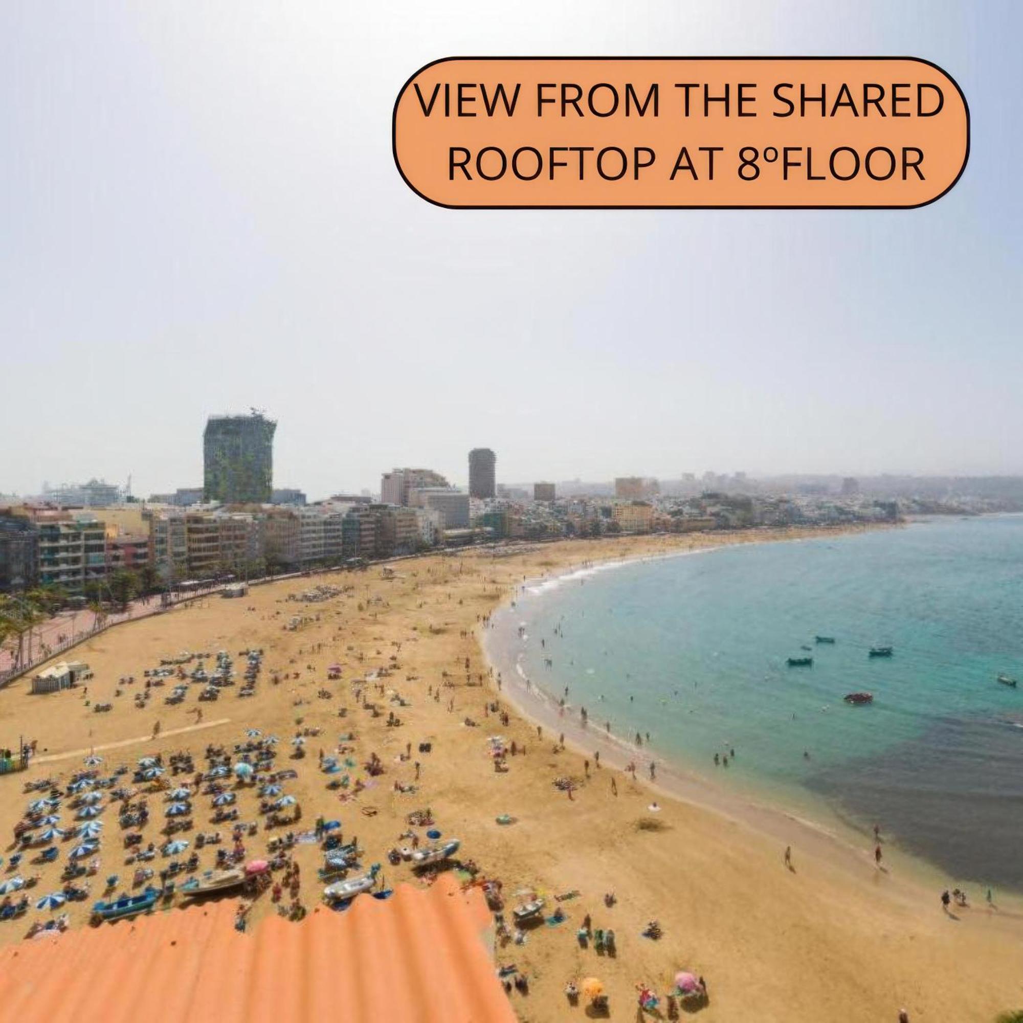Casita Canaria Playa Beachfront Access & Lateral Ocean View With Terrace Las Palmas de Gran Canaria Exterior foto