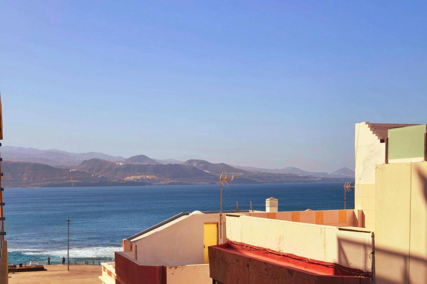 Casita Canaria Playa Beachfront Access & Lateral Ocean View With Terrace Las Palmas de Gran Canaria Exterior foto